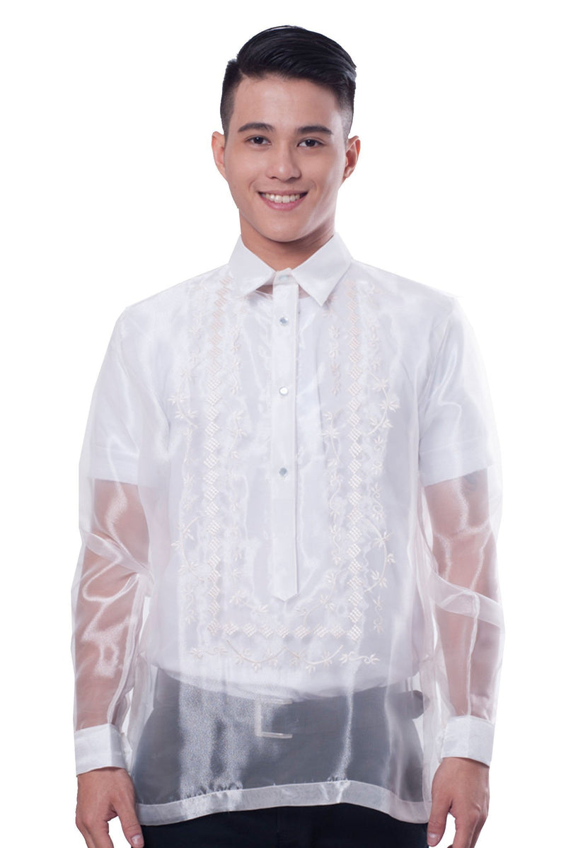 Organza Barong Tagalog 001 – BARONG WAREHOUSE