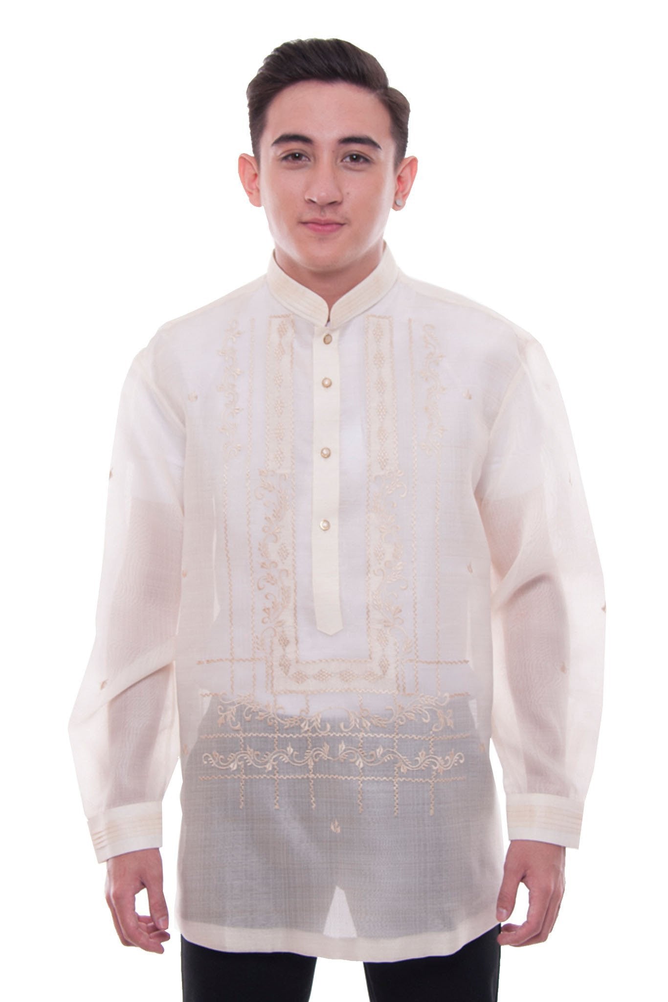 MADE-TO-ORDER - Cocoon Pina Barong Tagalog 004 – BARONG WAREHOUSE