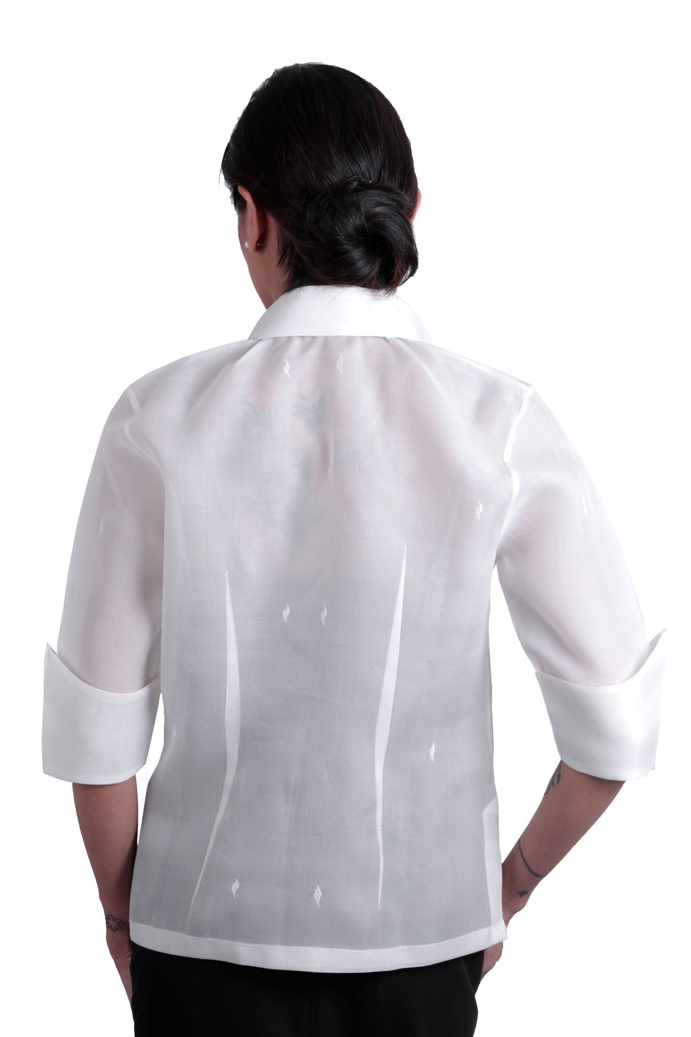 WJ01 - Women's Barong Tagalog Jusi - Filipiniana