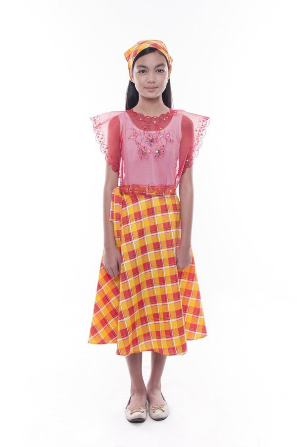 filipiniana costume for little girl