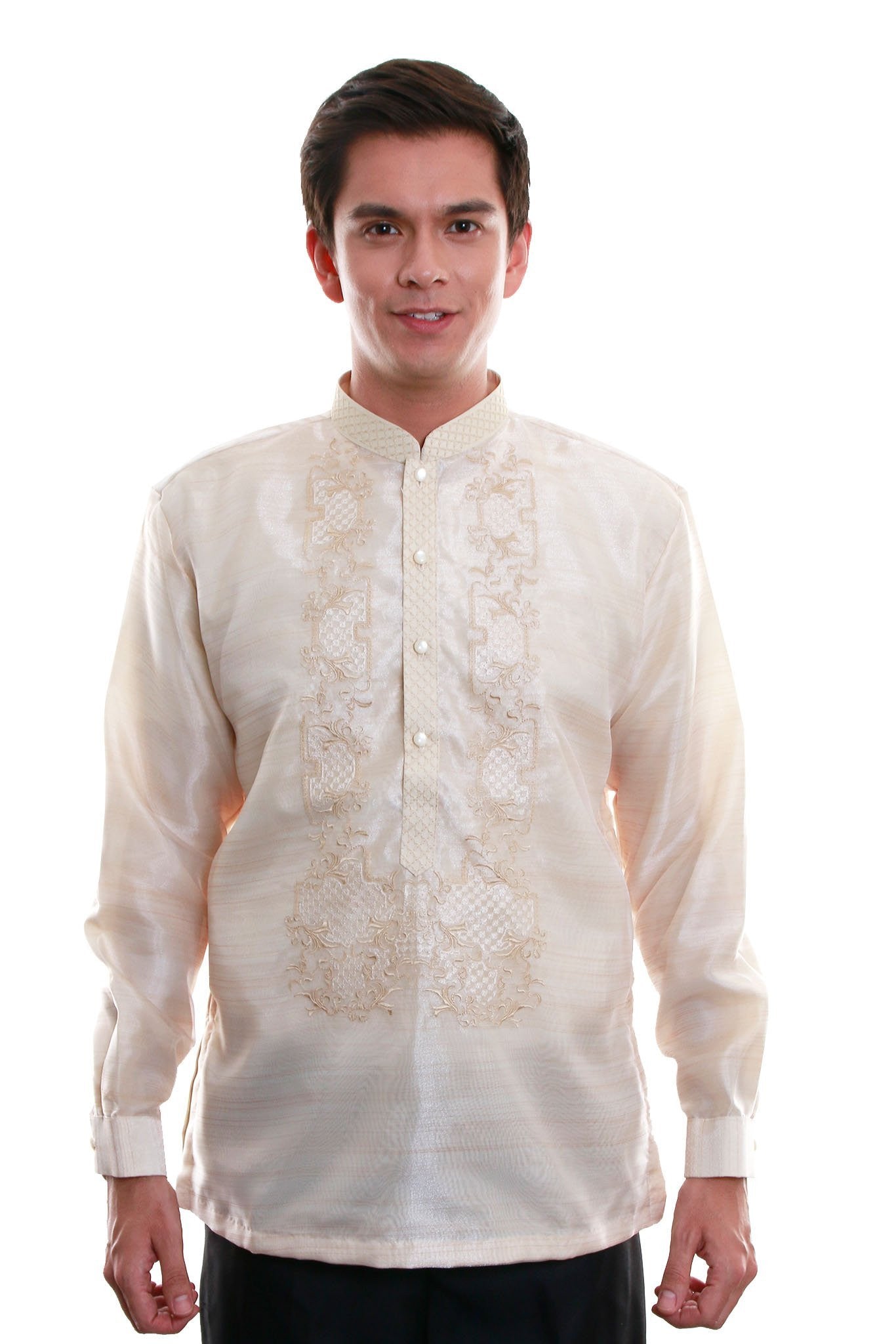 MO04 - Organza Pina Barong Tagalog with Lining