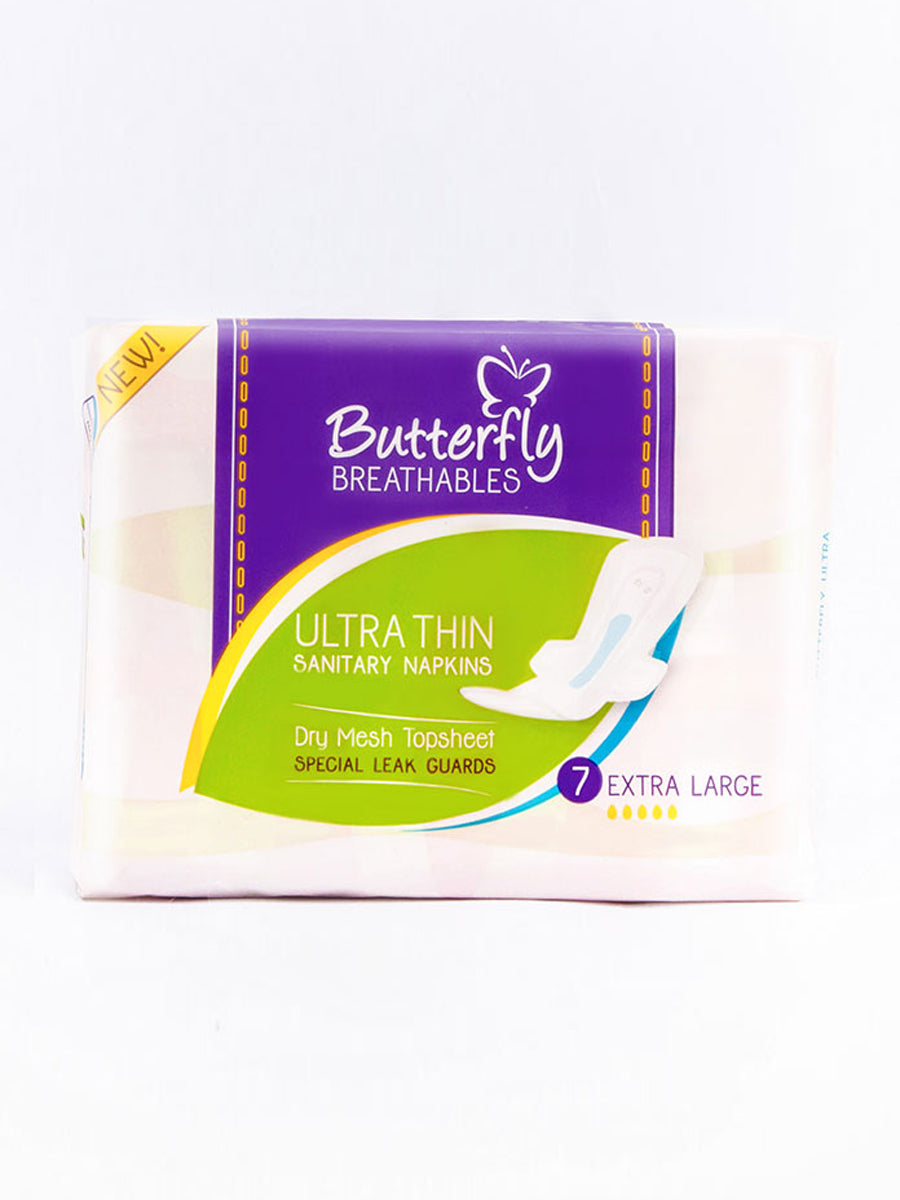 Butterfly Breathables Ultra Thin Dry Mesh Top Sheet 8 Large – Enem