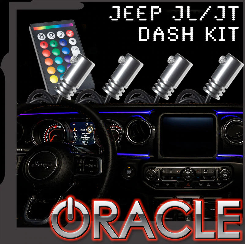 ORACLE LIGHTING JEEP WRANGLER JL/GLADIATOR JT COLORSHIFT® FIBER OPTIC –  Leighton's Auto Accessories