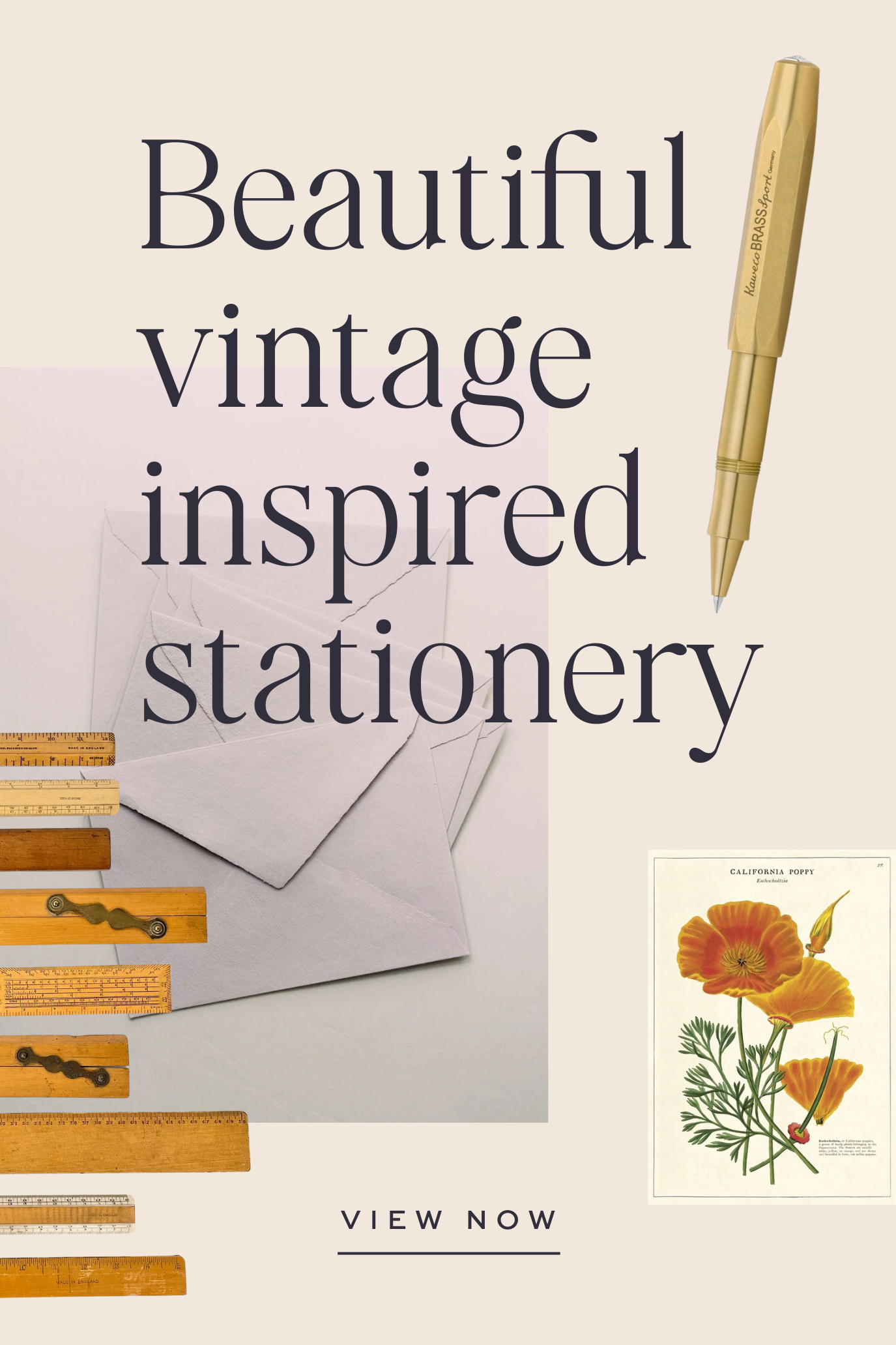 Day One Paper Co vintage inspired stationery best stationery gifts for stationery lovers