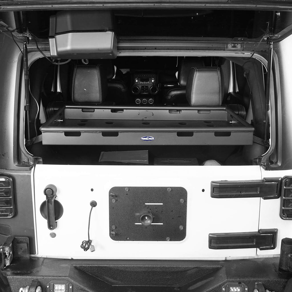 Jeep JK Interior Cargo Rack 4 Doors for 2007-2018 Jeep Wrangler JK JKU -  Rodeo Trail