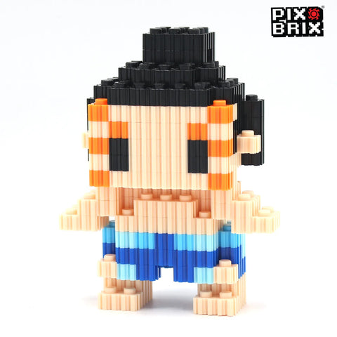 Street Fighter Guile 3D Figurine - Pix Brix