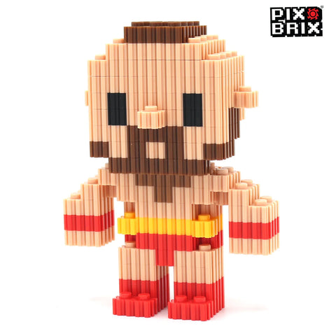Street Fighter Guile 3D Figurine - Pix Brix
