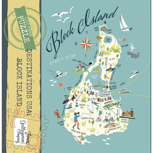 Block Island1000 Piece Jigsaw Puzzle