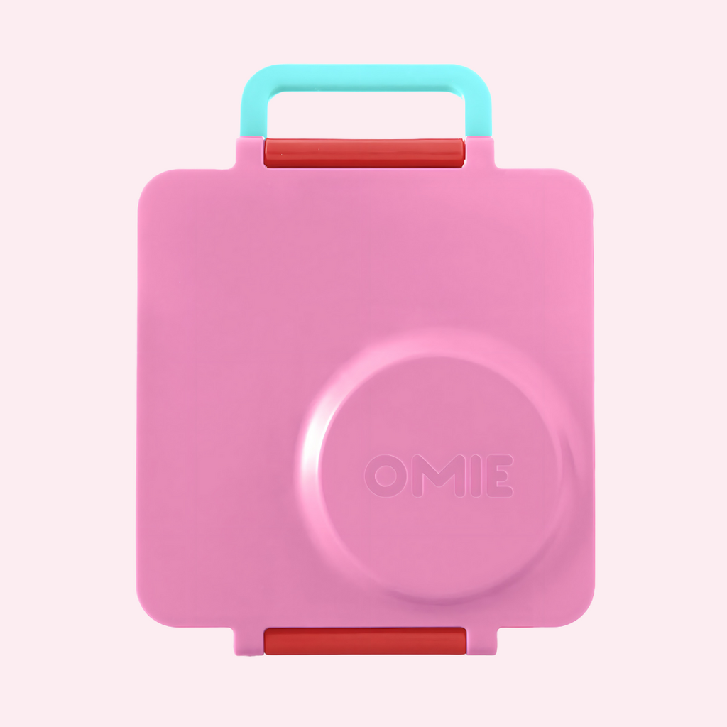  OmieBox (2 pack) Leakproof Dips Containers To Go, Salad  Dressing Container, Condiment Container with Lids - Food Safe Silicone - 4  ounces (Pink/Teal) : Everything Else