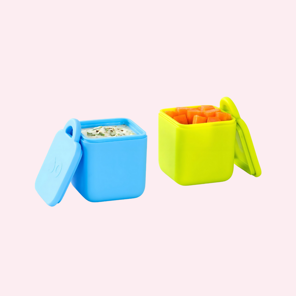 OmieBox Insulated Hot & Cold Bento Box - Blue Sky - Mighty Rabbit