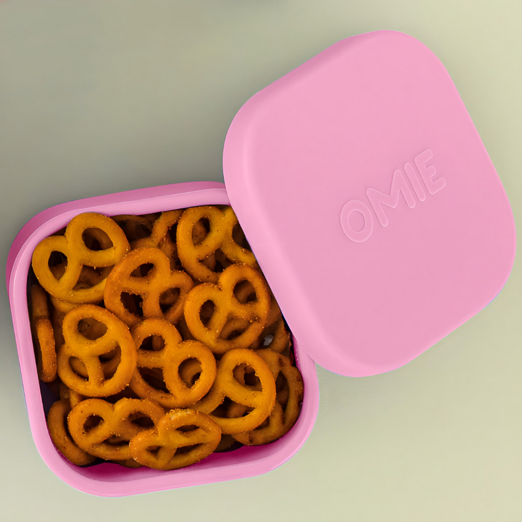 OMIEBOX OMIESNACK SILICONE SNACK BOX - ORANGE – Omie Lunch Boxes, Tumbler,  Snack Box