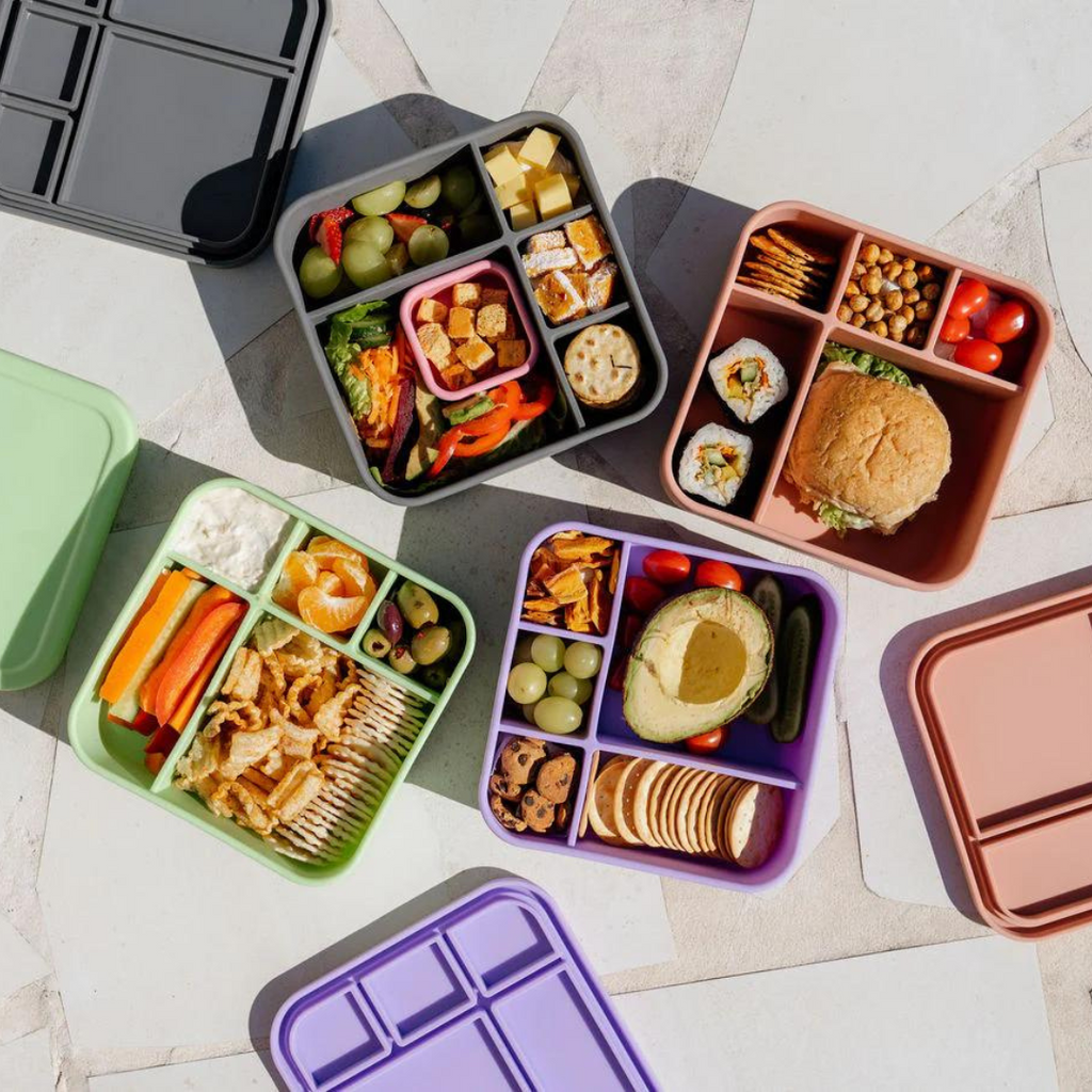 The Zero Waste People Silicone Lunchbox - Aqua – BabyBento