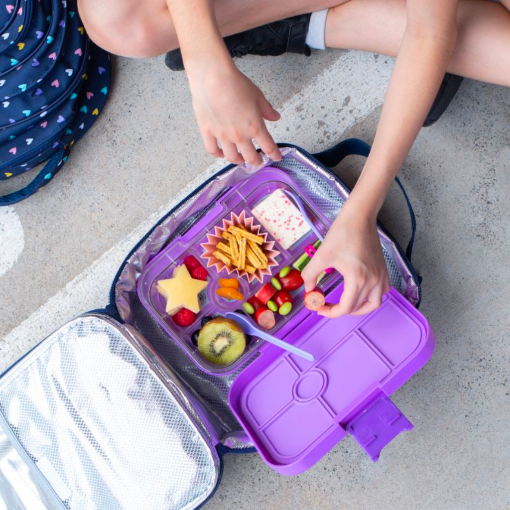 Wholesale Leakproof Bento Box for Kids - Yumbox Hazy Gray for your store