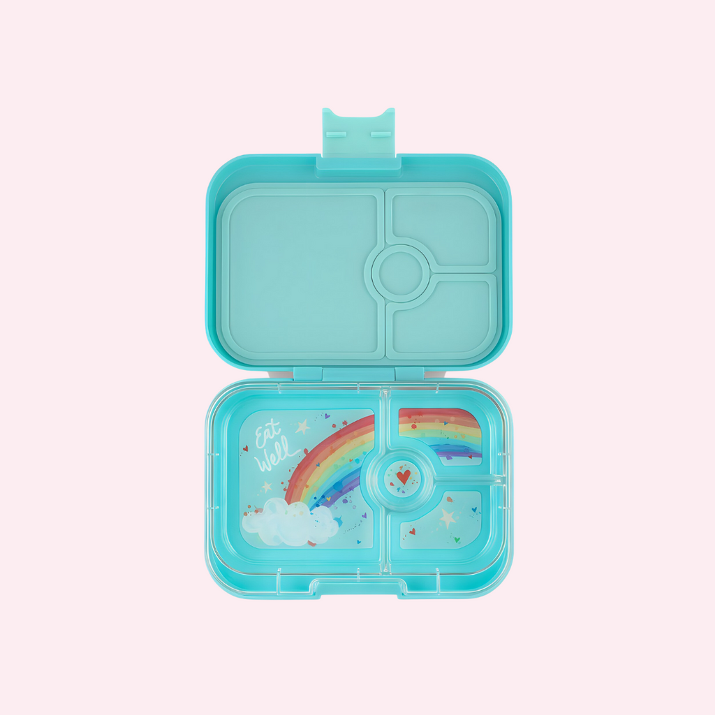 Yumbox Snack Sky Blue Rainbow