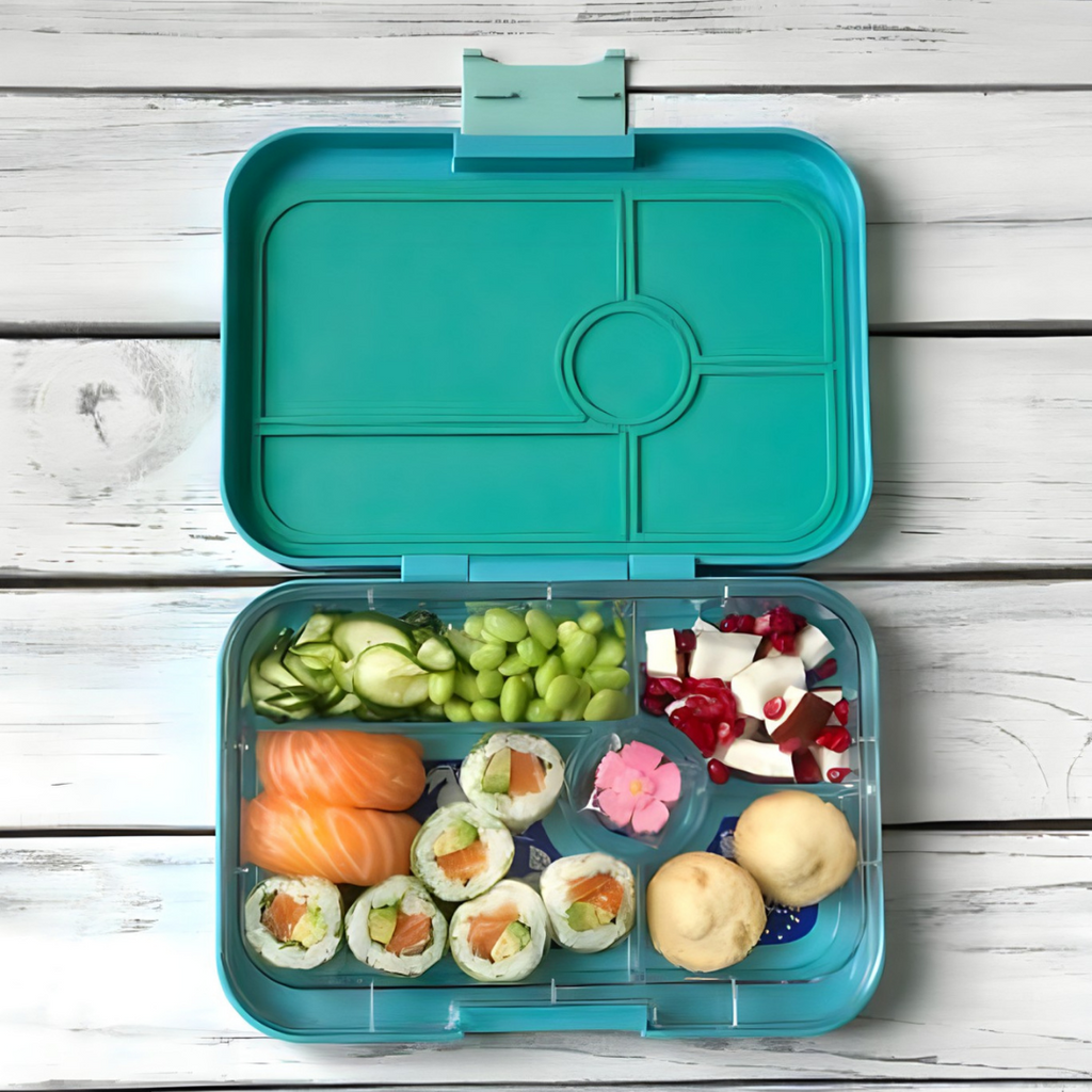 Yumbox - Tapas - Ibiza Purple with Groovy Tray (5 compartments)