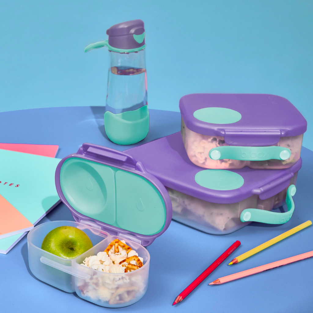 B.box mini bento lunch box blue slate – PSiloveyou