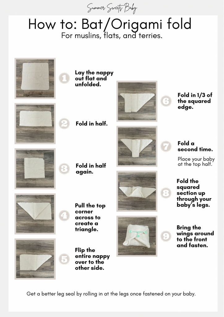 How to Guide: Bat/Origami Fold