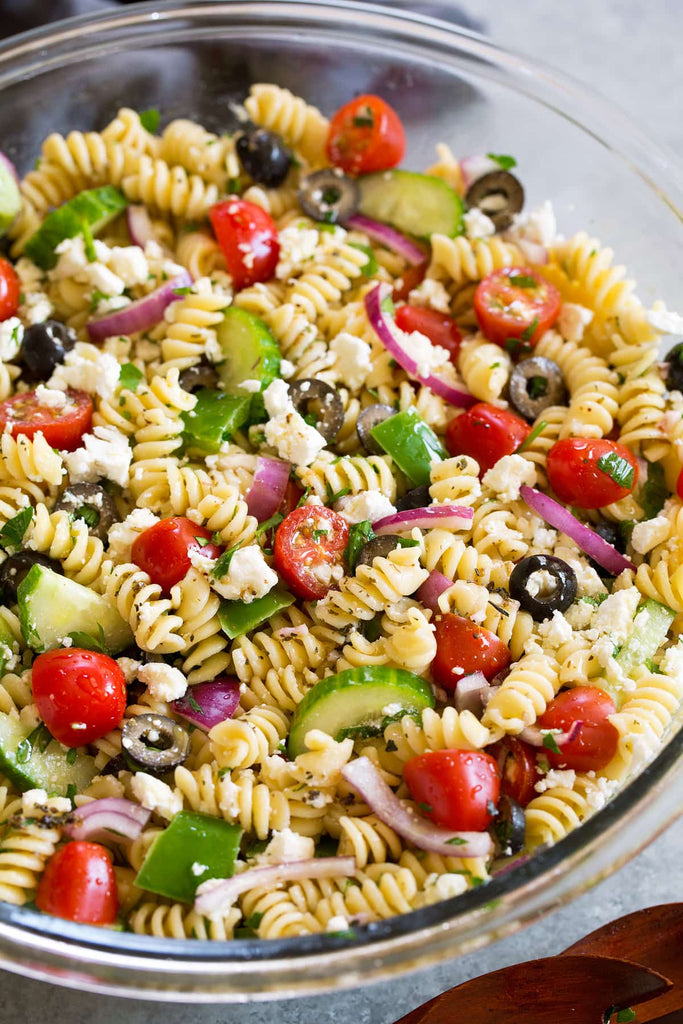 Pasta Salad Box - Classic Pasta Salad For A Crowd The Toasty Kitchen ...