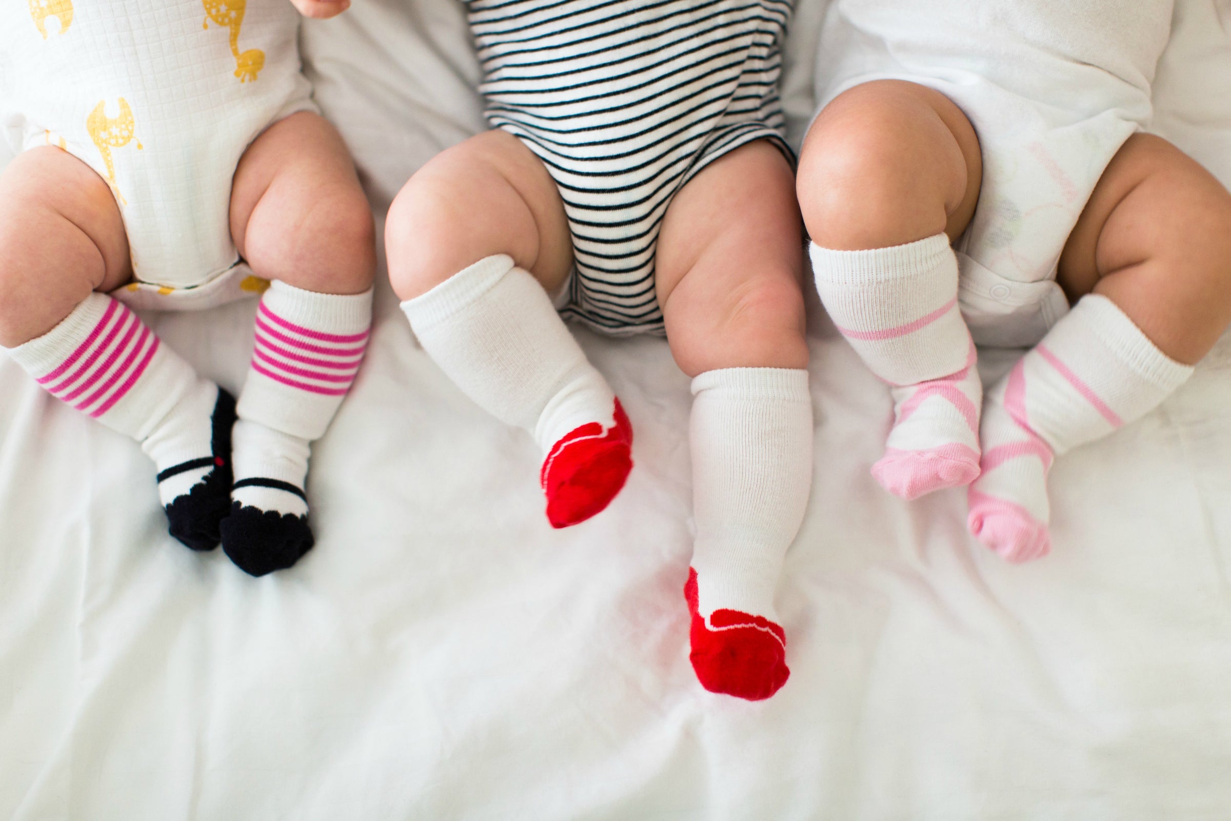 baby girl knee socks