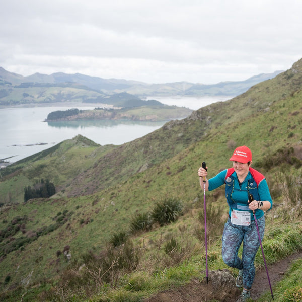 Amy hiking