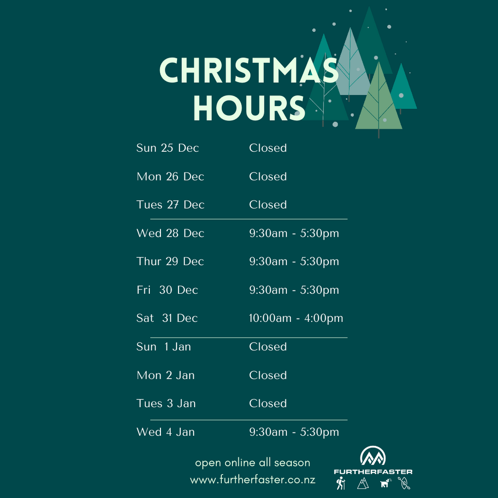 holiday hours at further faster