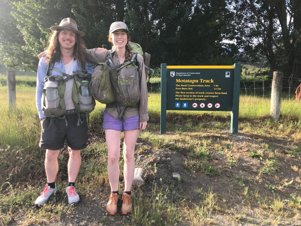 Mickey and Michelle on the Te Araroa