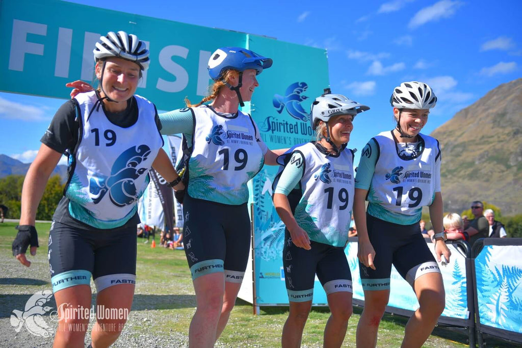 Further Faster Firebirds winning the Spirited Women 2023 Wanaka Race