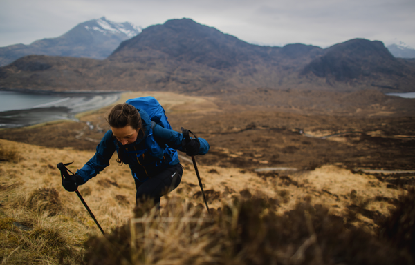 jenny with her fast packing pack