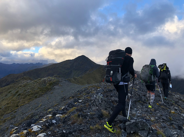 Views from the top of the Wilderness Traverse of Fiordland