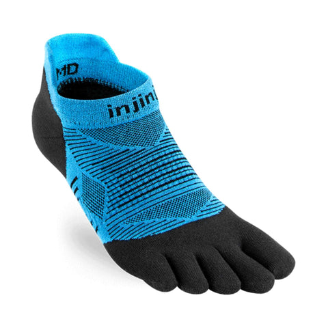 Injinji Spectrum Run Lightweight - No-Show, Toe Socks