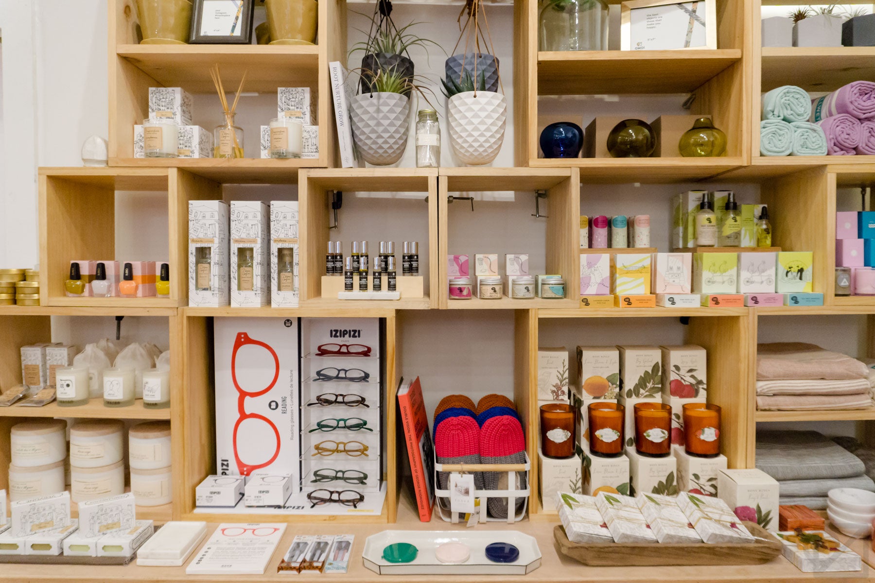 A look at the apothecary and homewares department