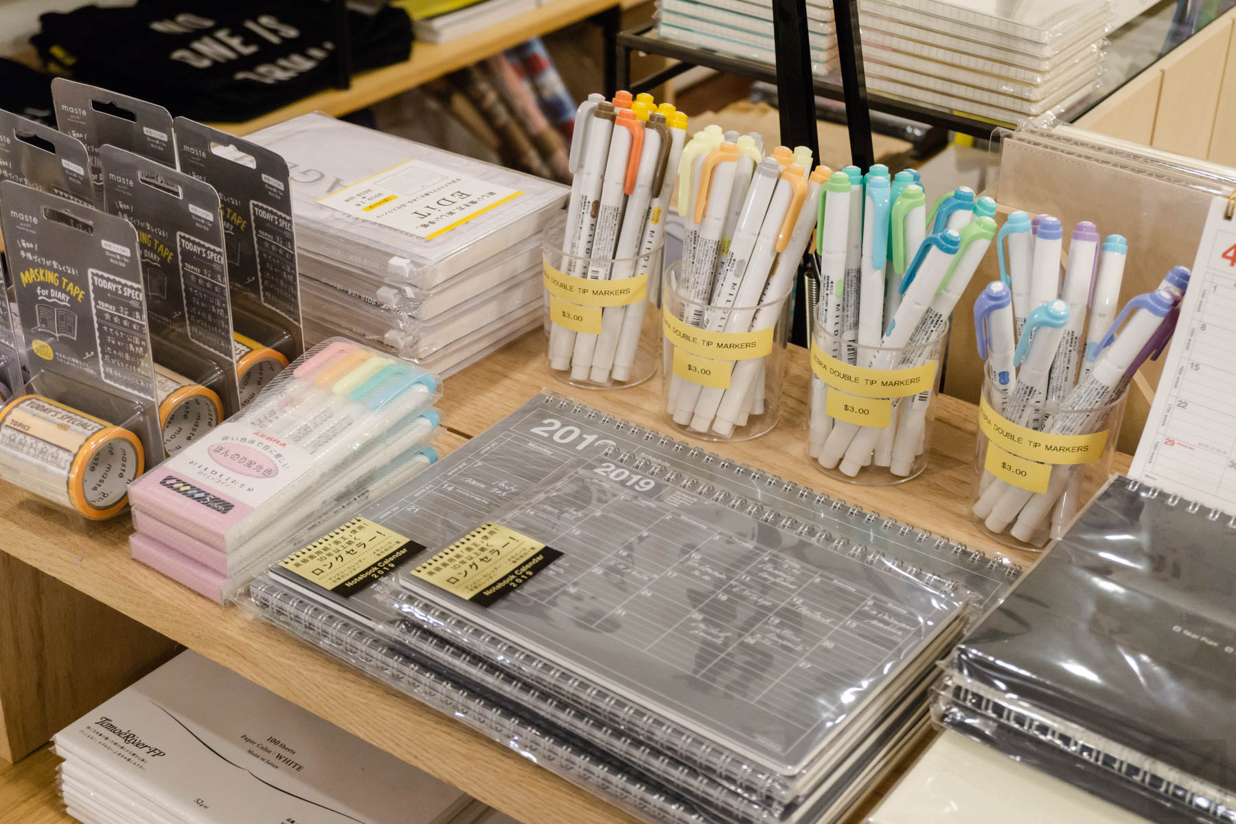 2019 planners and accessories all lined up for your perusal