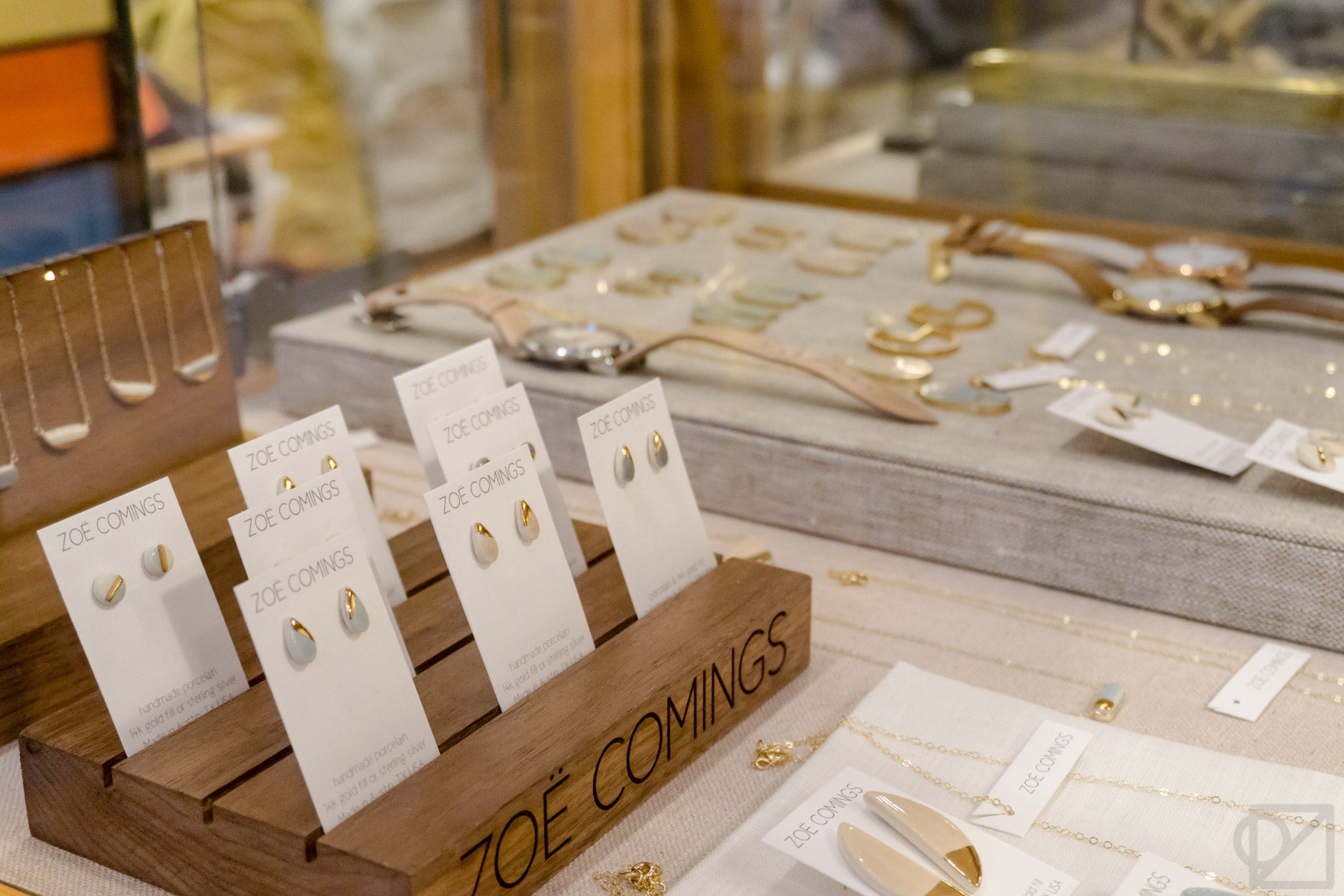 Fresh porcelain jewelry arrivals from Austin based artist, Zoë Comings