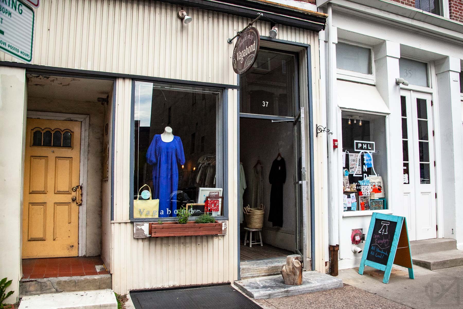 There's Vagabond at 47 N 3rd, an amazing apparel and small home wares and vintage boutique—a longstanding Old City shop!