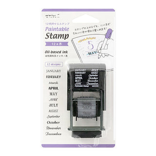 Midori Paintable Stamp Pre-Inked To Do List Half-Size