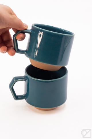 Slow Coffee Stacking Mugs – Modern Love