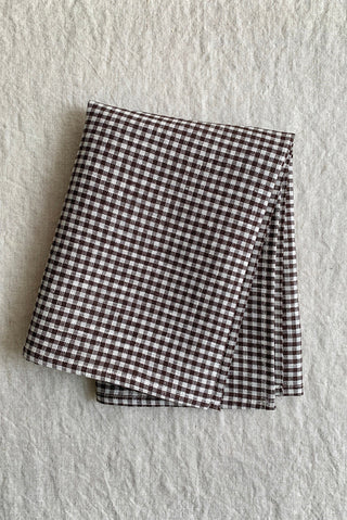 Fog Linen Work Thick Kitchen Cloth Set Natural Gingham – Omoi Life Goods