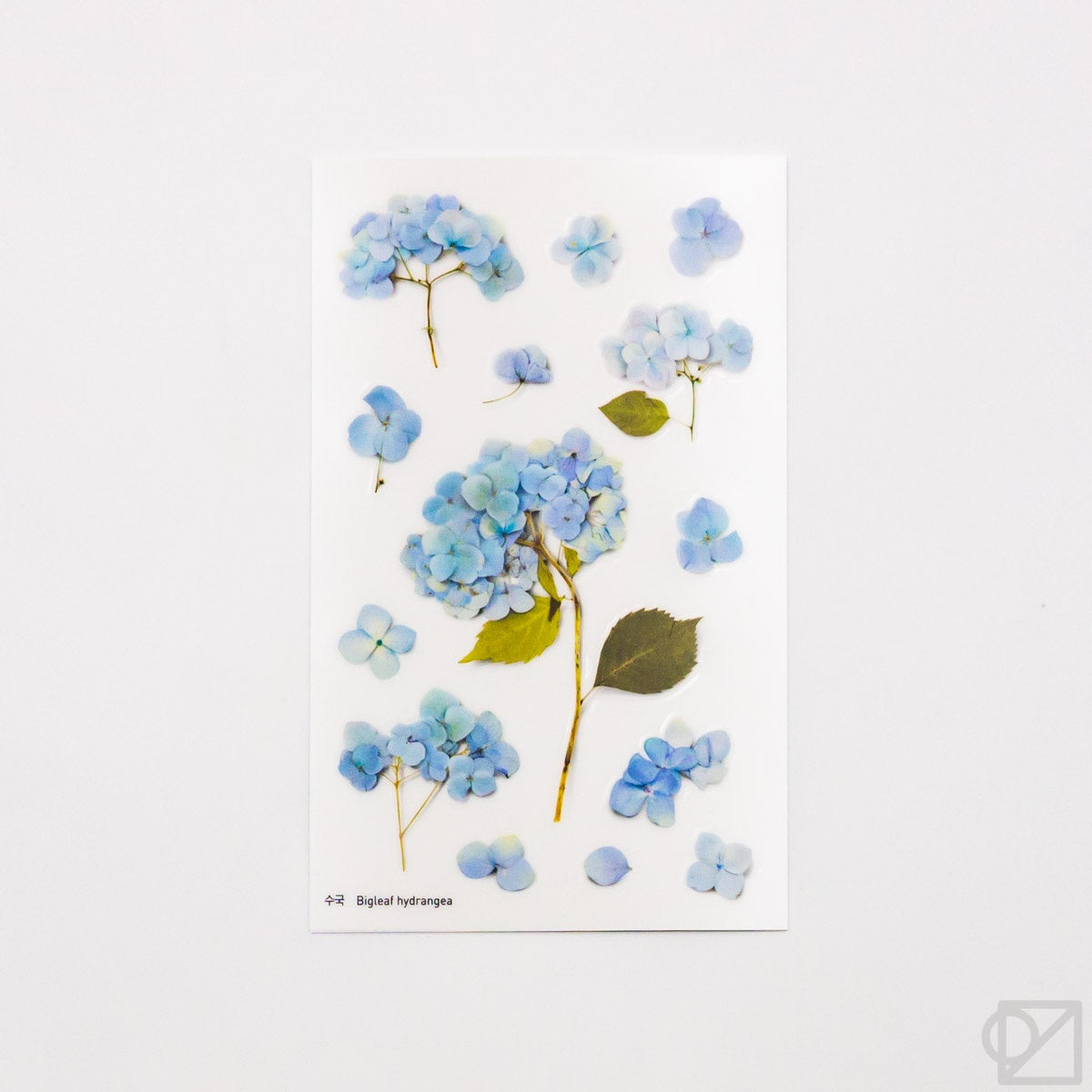 Appree Pressed Flower Stickers Hydrangea