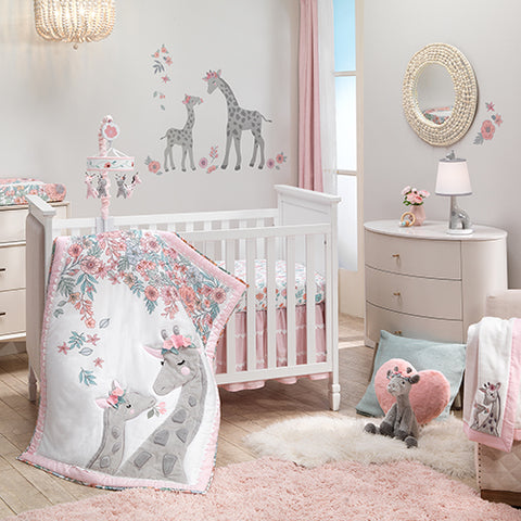 lamb crib bedding