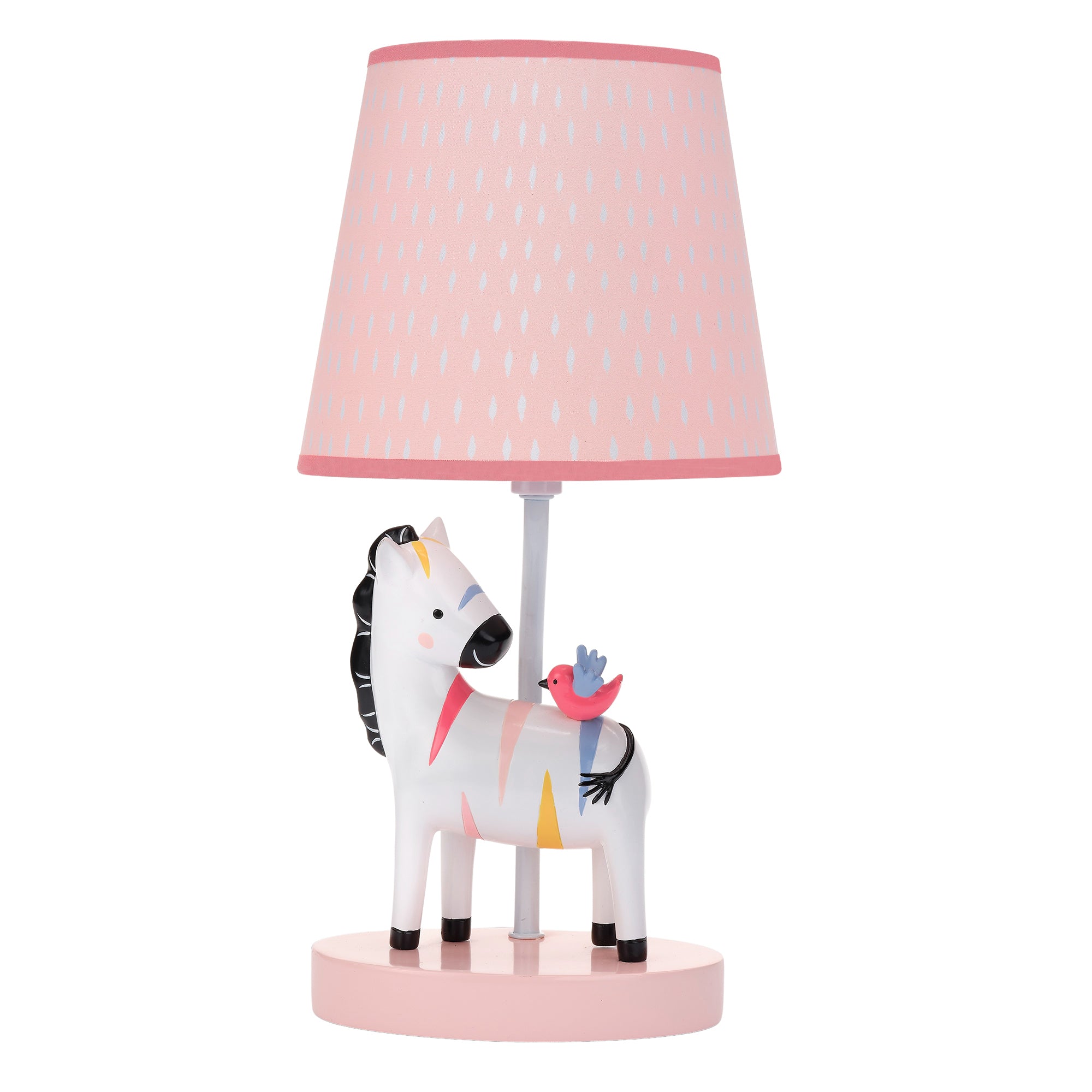 Jazzy Jungle Lamp with Shade & Bulb