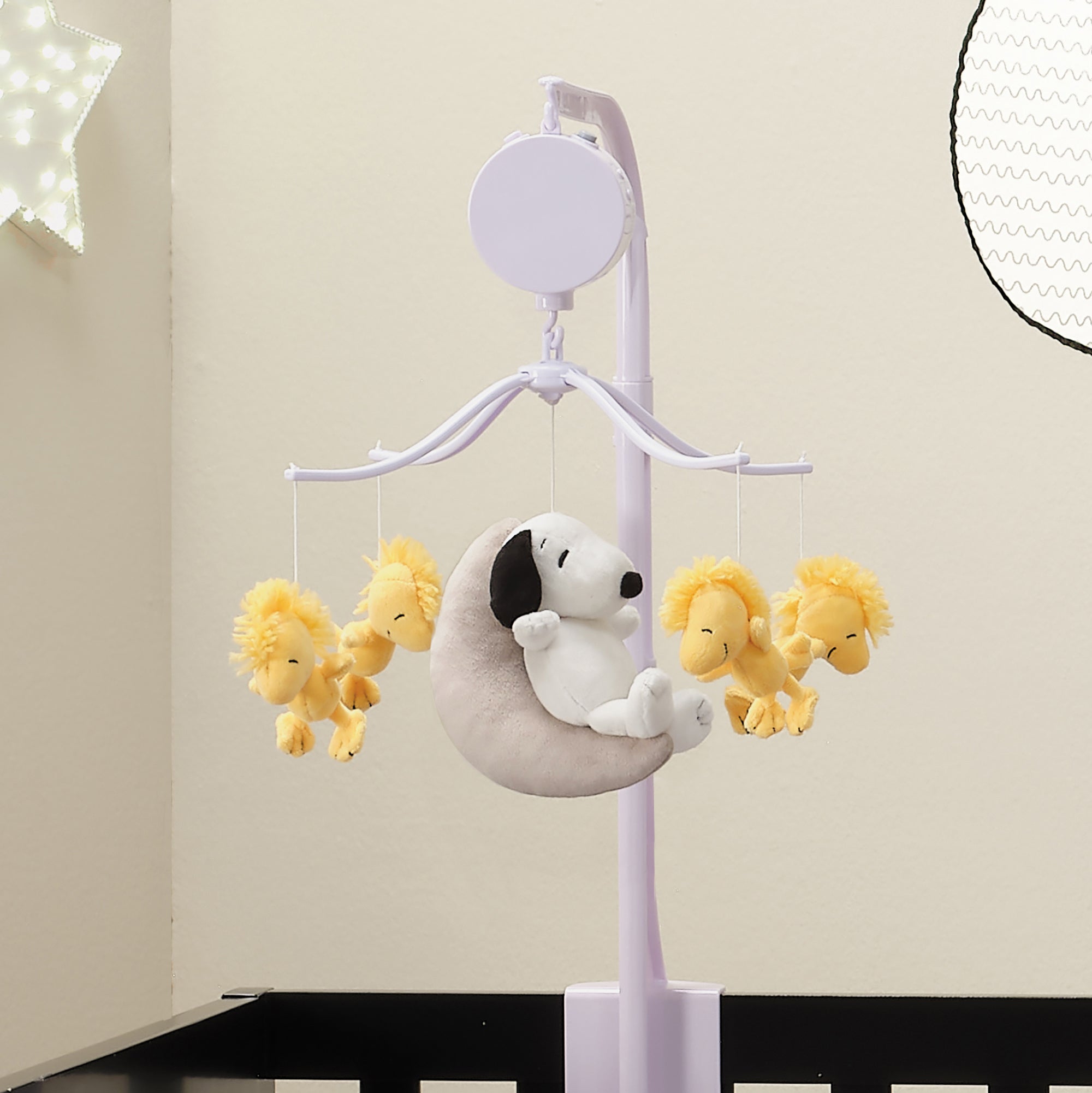 Snoopy Love Musical Baby Crib Mobile-image-4