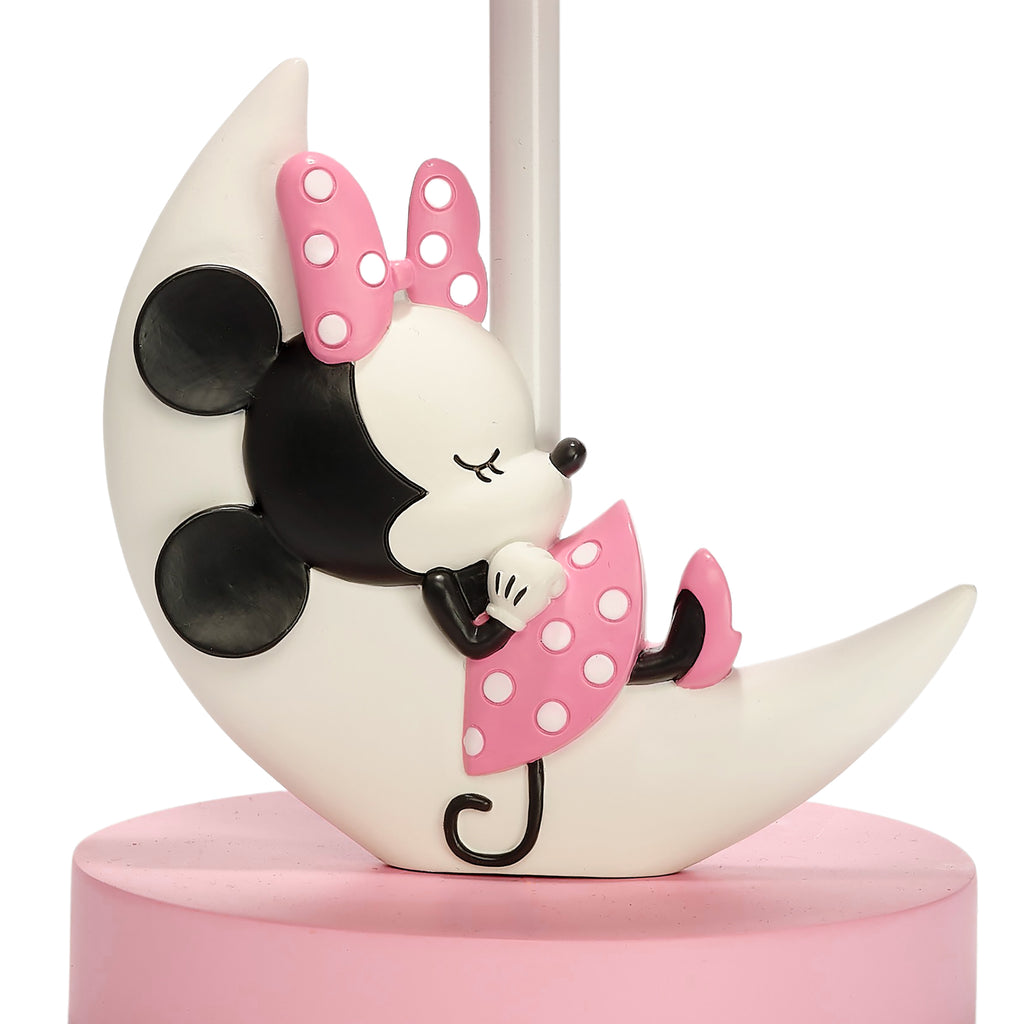 Disney Baby Minnie Mouse Pink Lamp with Shade & Bulb – Lambs & Ivy
