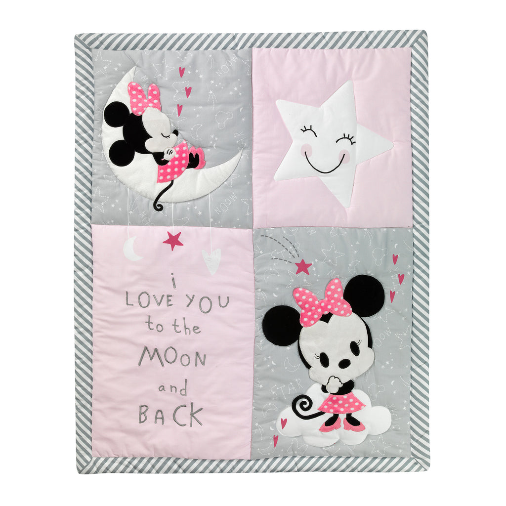 love you to the moon and back baby bedding