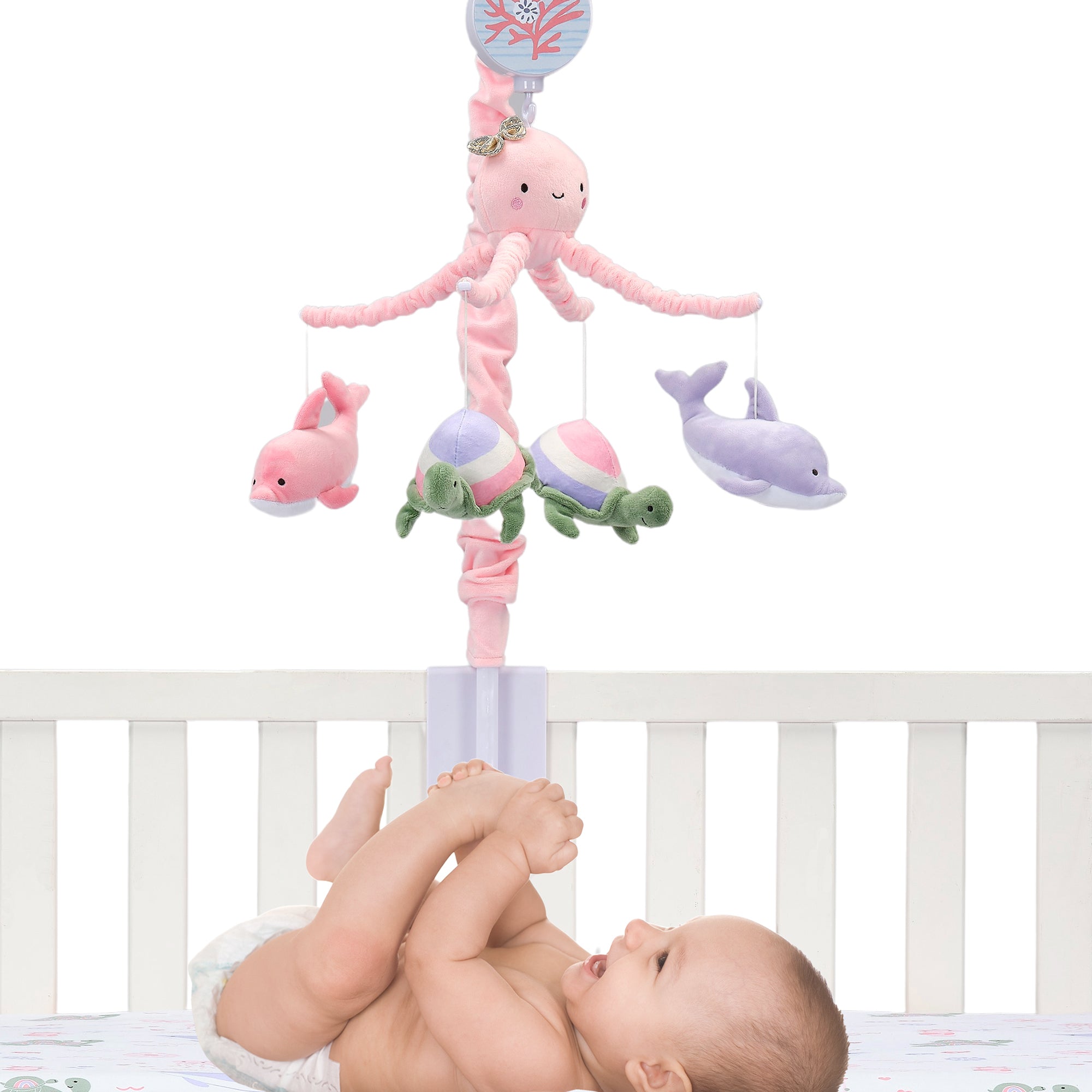 Sea Dreams Musical Baby Crib Mobile-image-1