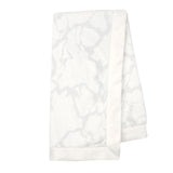 Signature Gray Marble Baby Blanket by Lambs & Ivy