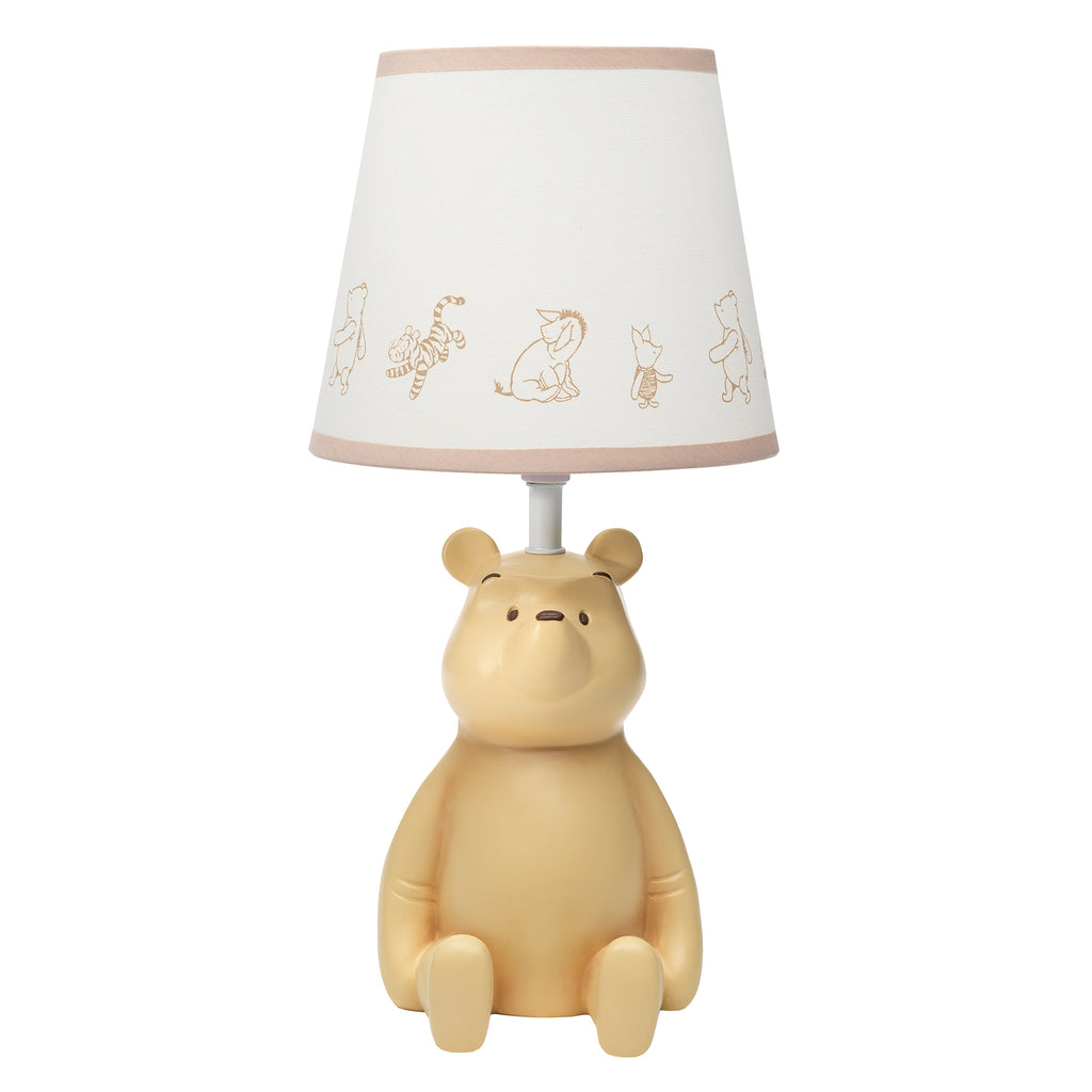 Kruik uitspraak Archeologisch Disney Baby Storytime Pooh 3D Table Lamp with Shade – Lambs & Ivy