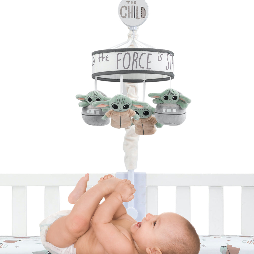 samenwerken smaak Goederen Star Wars The Child/Baby Yoda Musical Baby Crib Mobile Soother Toy – Lambs  & Ivy