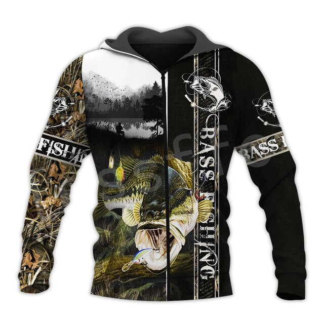 Fishing Bass Master Hoodie – Double-D-Outfitters