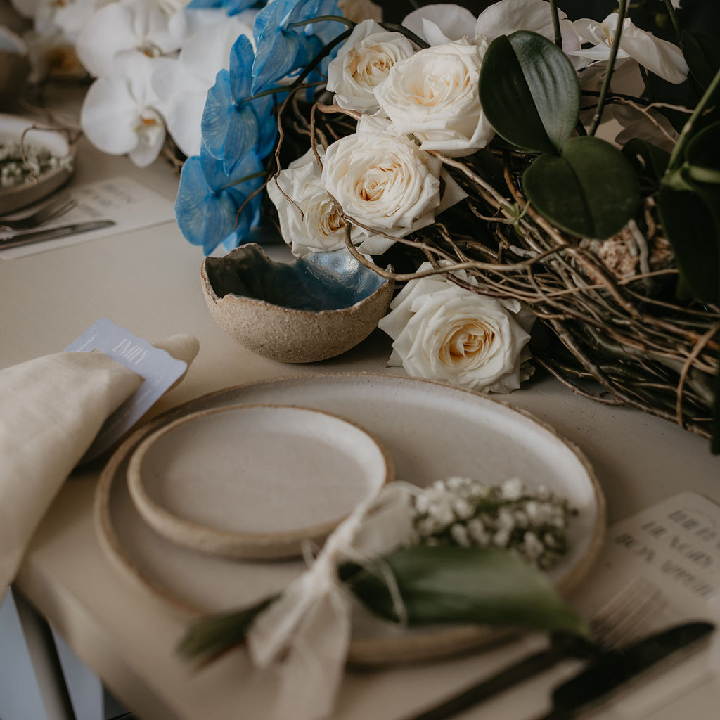 Breaking The Barrier Workshop Table Setting Wedding Styling Menu