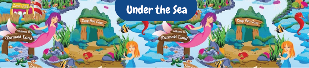 Under the sea Mermaid Play Mat